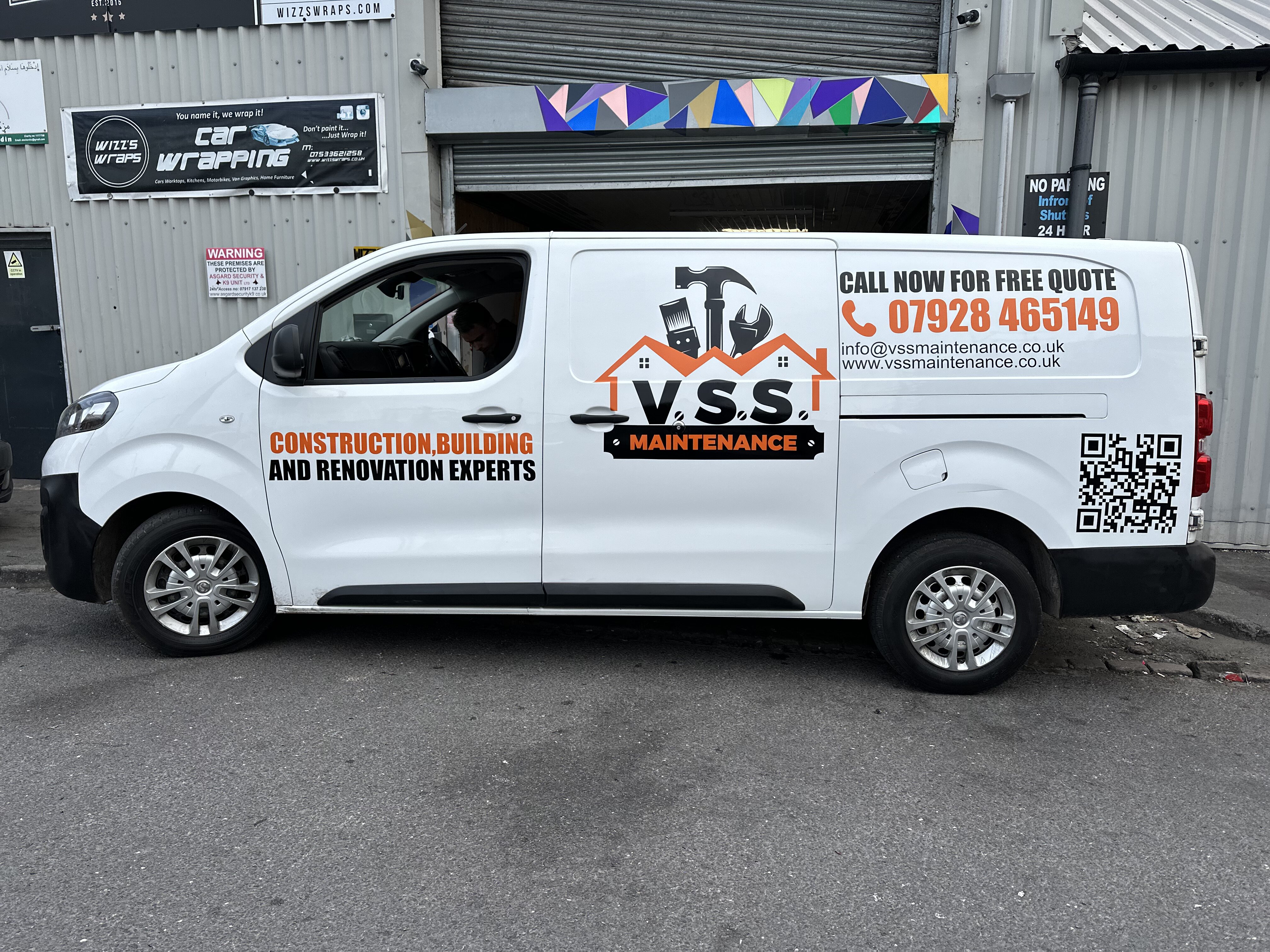 Van Signwriting service in Stoke-on-Trent by Wizz's Wraps